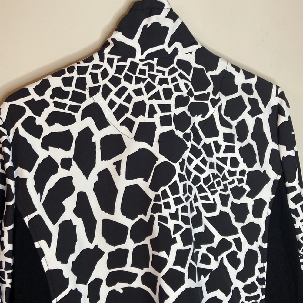 ALIA Abstract Print Lightweight Spring Jacket - Picture 12 of 14